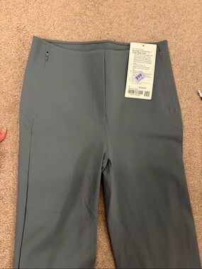 lululemon athletica Light Gray Smooth Fit Pull-On High-Rise Pants